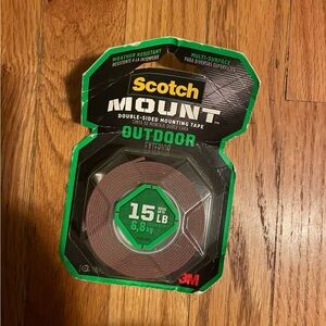 Scotch Mount Outdoor Double-Sided Tape